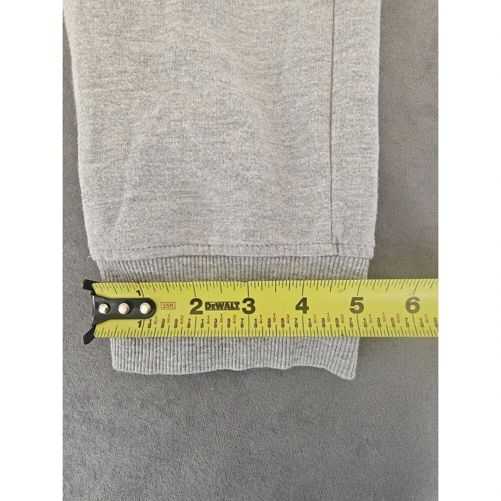 LRG Lifted Research Group Gray Fleece Jogger Sweatpants Men's Large